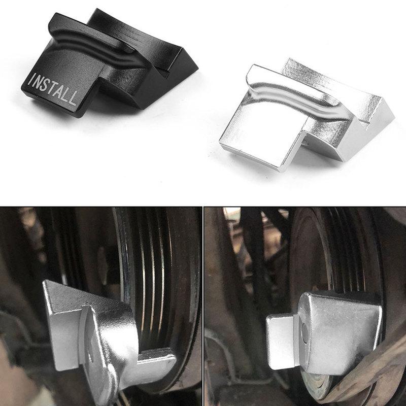 Car Stretch Belt Removal Installer Tool Ribbed Drive Belts Remover Stretch Auxiliary Belt Removal Pulley Installation Aid