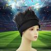 Hairy Costume Headband Empty Top Design Headband Wig Decor Elastic Soft Headgear Ball Fan Hair Accessory