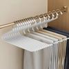 1/5/10pcs Goose Shaped Pants Rack, Anti Slip And Traceless Storage Rack, Drying Rack, Home Pants Clip, Wardrobe Pants Hanger