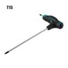 Удобная конструкция с отверстием для подвешивания Torx-отвертка T6T45 с магнитной головкой