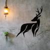 Deer Wall Art Metal Sign – Perfect Wildlife Lover Gift, Nature-Inspired Wall Decor, Elegant Metal Decoration for Any Space