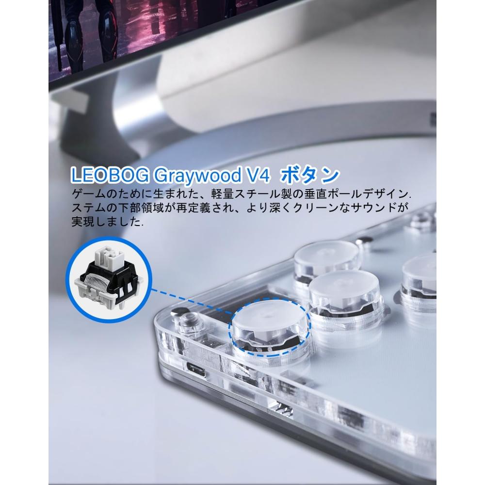 Аркадный контроллер без рычага Fighting Stick Mini Type Arcade Joystick для PCSwitchPS4 PS3 Akekon RGB Light Mini Type High Precision High Response Thin