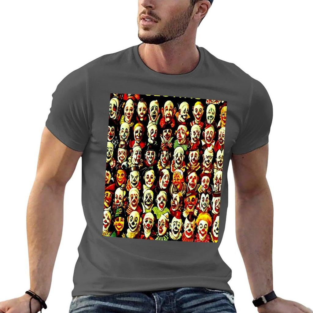 Clown Congress Vintage Circus Advertising Print TShirt Street Art Print Tee Shirt