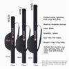 With Shoulder Strap Fishing Pole Reel Bag Folding Fishing Pole Case New Fishing Rod Case