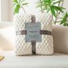 Thickened Fleece Throw Blanket Soft Warm Flannel Plush Blanket Solid Color Air Conditioning Sofa Bed Blanket