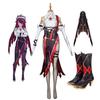 Rosaria Cosplay Costume Custom Made Rosaria Dress Boots Full Set Cosplay for Women Fancy Stage Dress