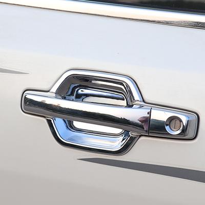 Для Mitsubishi Pajero V80 V93 V95 V97 V98 2007-хромированные внешние дверные ручки и ручки, чаши, рамка, накладка автомобиля