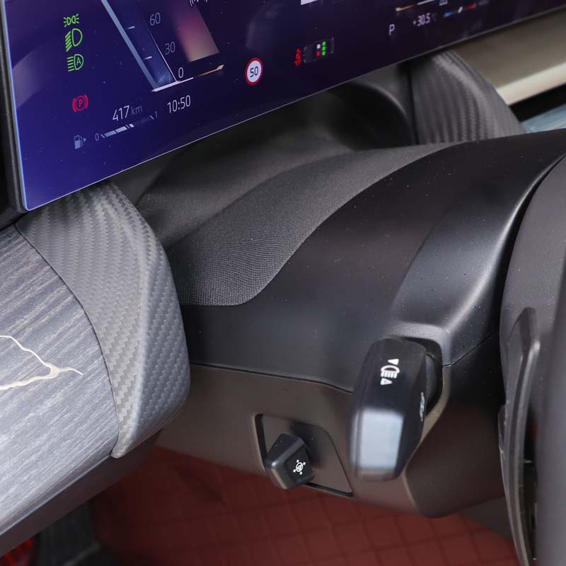 For BMW 5 Series G60 2025-2025 Center Control Display Screen Side Decoration Cover Car Interior Accessories