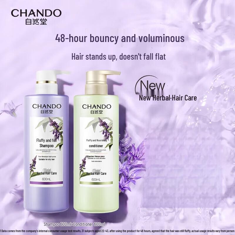CHANDO Fluffy & Volumizing Shampoo & Conditioner Set