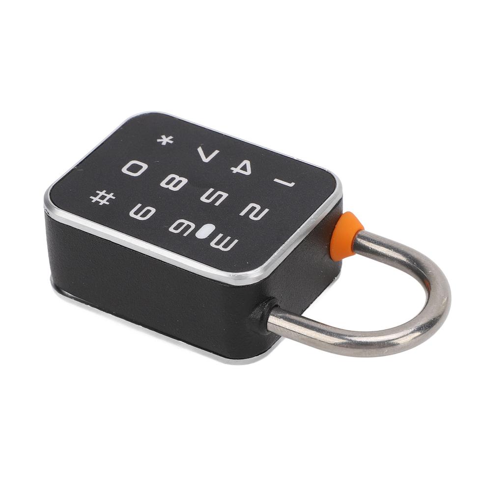 Fingerprint Password Padlock IP65 Waterproof Aluminum Alloy Double Sided Electronic Combination