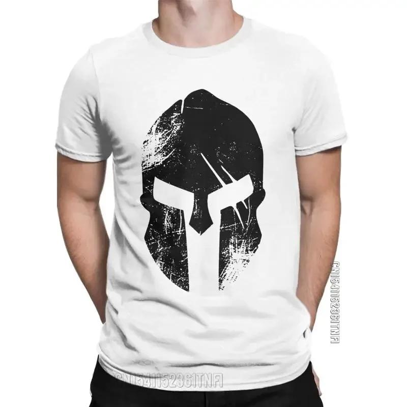 Men Kopie Von Spartan Helmet Sparta T Shirt Cotton Tops Vintage Classic Short Sl