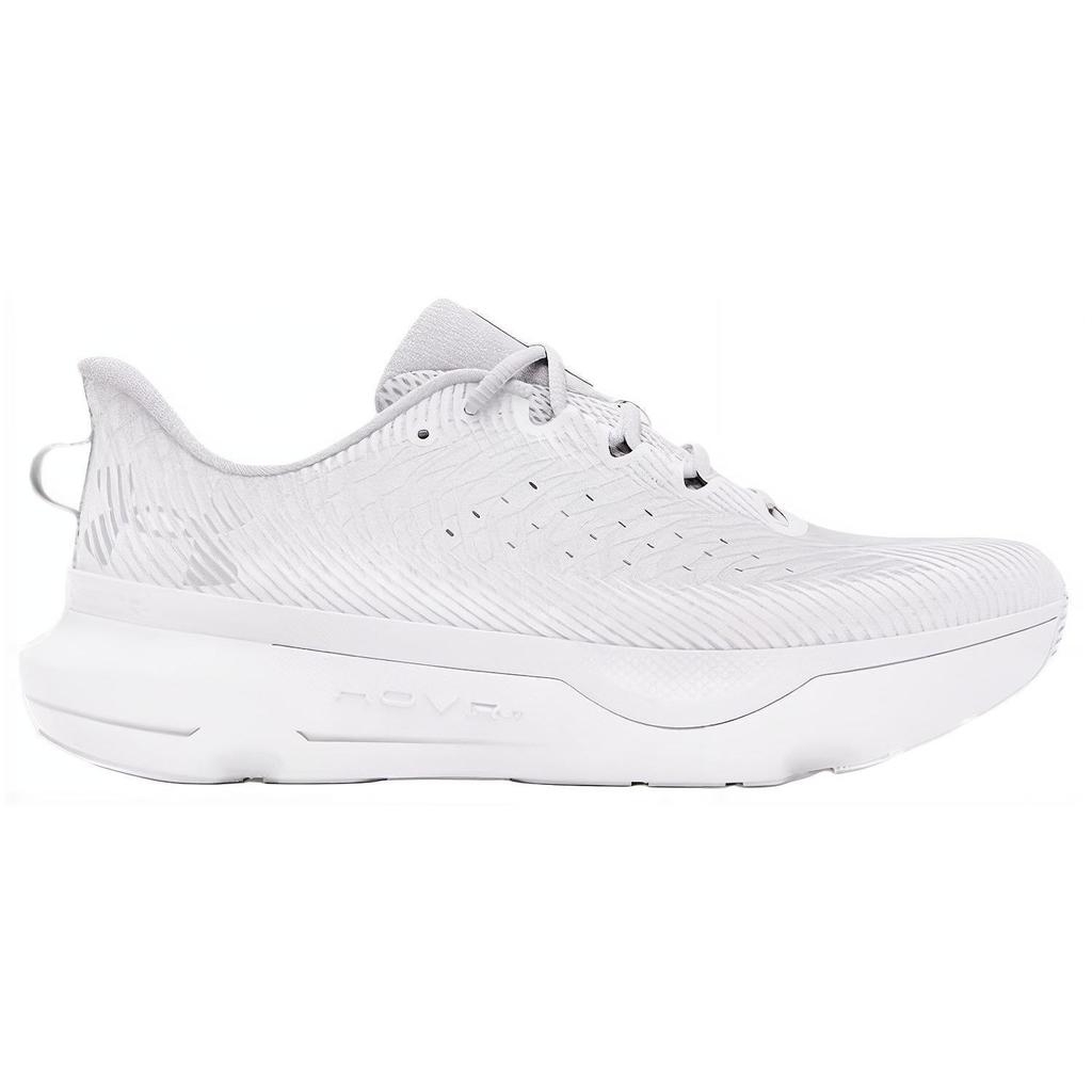 Under Armour HOVR Infinite Pro White Halo Grey Women Sneakers Distant-Grey 3027200-100