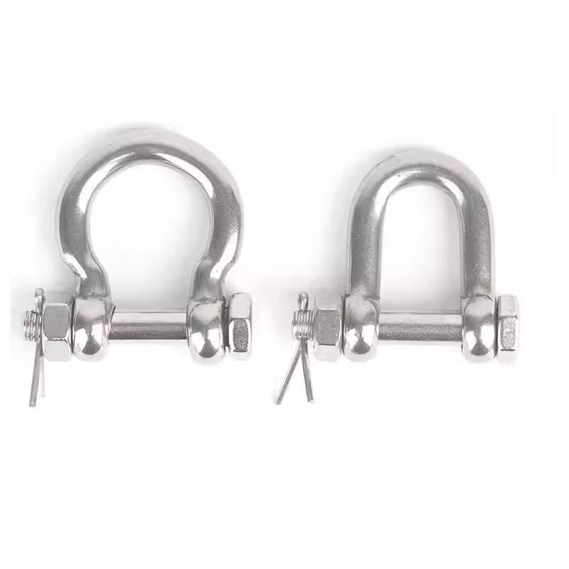 MeiLiHua 304 Stainless Steel M8 D-Type Lifting Shackle