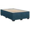 Bed Frame Blue 120 x 190 cm Velvet