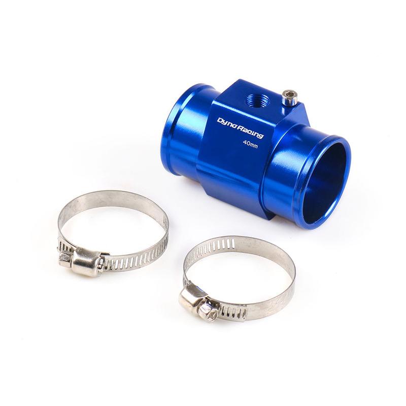 Dynoracing 60mm Water Temperature Gauge 20-120 Celsius With 1/8NPT Water Temperature Seal Pipe Sensor Adapter