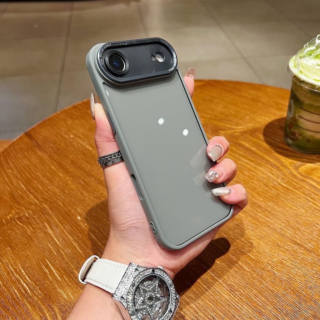 Магнитные чехлы для телефонов, подходящие для IPhone17promax, и чехлы для защиты металлических линз для IPhone 16