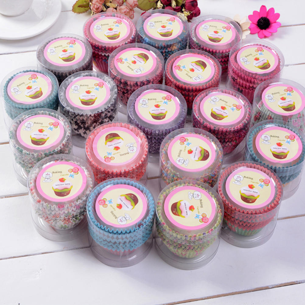 100 Pcs Cupcake Liner Baking Cups Cupcake Mold Paper Muffin Cases Cake Decorating Tools