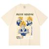 230 Gsm 100% Cotton Dragon Ball V45 Majin Vegeta Print Unisex Heavy Cotton T Shirt