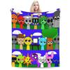 Sprunki Game Blankets Flannel  Lightweight Thin Throw Blankets for Bedroom Sofa Bed Rug