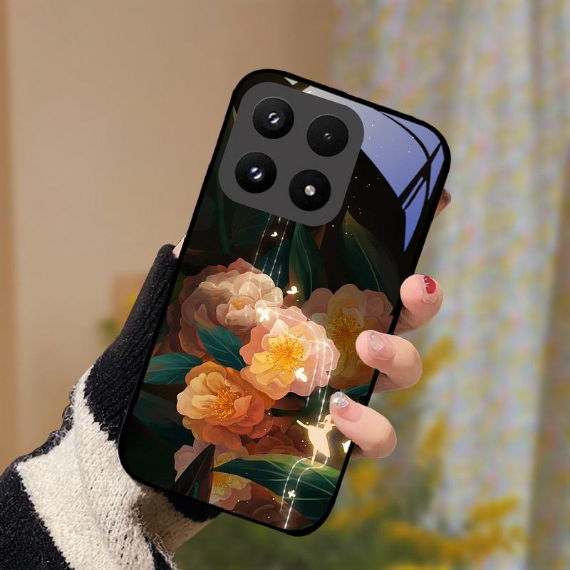 Ударопрочный чехол для Xiaomi 17 5G Закаленное стекло Чехол-оболочка для телефона Xiaomi 17 25113PN0EC Чехлы Роскошный Защитный Fundas Coque