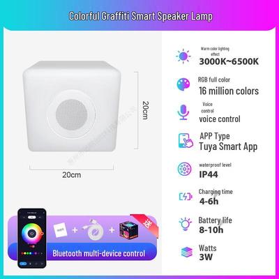 Умная Bluetooth-колонка-лампа Tuya