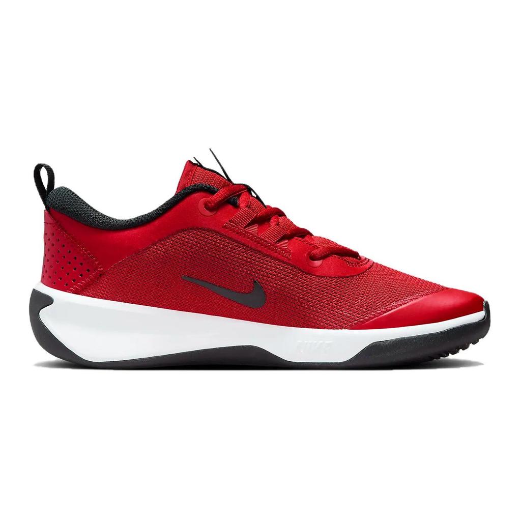Nike Omni Multi-Court GS University Красные Черные Детские кроссовки Белые DM9027-601