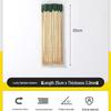 Oeny BBQ Disposable Colored Bamboo Skewers