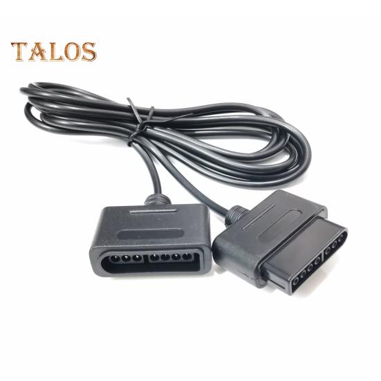 Удлинительный шнур игровой консоли, не спутывающийся, Plug-Play, удлинительный кабель с корпусом из ПВХ, аксессуары для консоли развлекательной системы для SNES