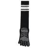 Professional Women's Five-Finger Yoga and Pilates Sports Socks Non-slip Calf Ankara Red Split Toe Long Fitness Socks