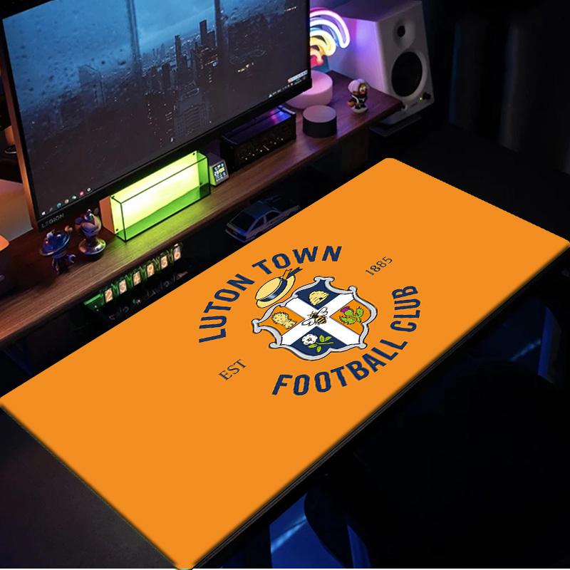 Luton Town Crest Mouse Pad, Rubber Base, Mouse Pad for Gamers and Office Use, Gaming Desk , Easy To Clean Mat Christmas fan gifts