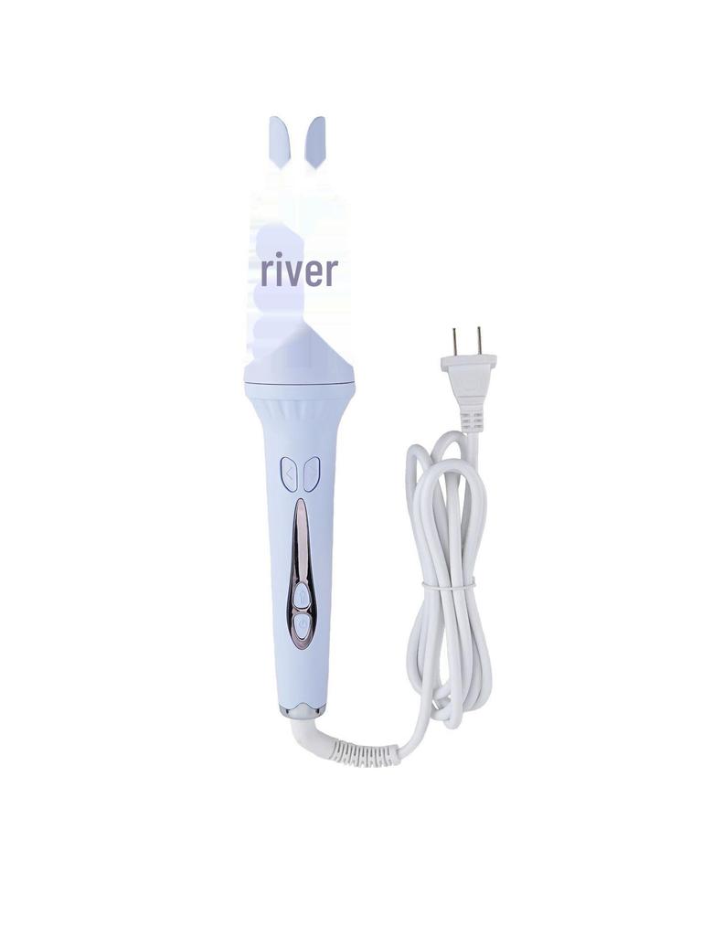 Автоматическая плойка 32 мм с отрицательными ионами — защищает волосы и обеспечивает стойкие, стильные крупные локоны и волны. Идеально подходит для удобного использования в общежитиях.