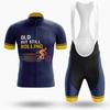 Mens Cycling Jersey Shorts Set Quick-Dry Breathable Bike Outfit Customizable Design