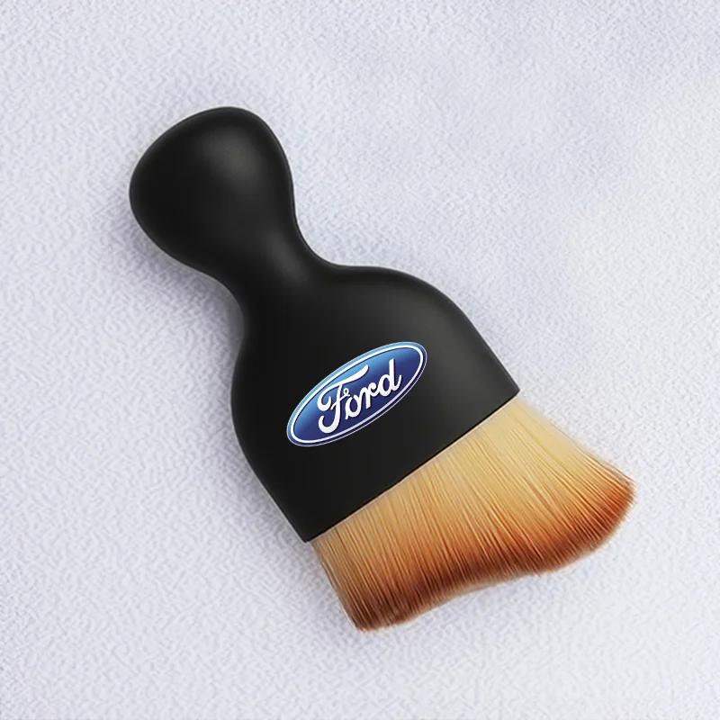 New 2026 Car Sticker For Ford Car Center Console Air Conditioning Outlet Cleaning Brush for Fords 2 3 4 5 MK 2 6 7 Ranger Fiesta