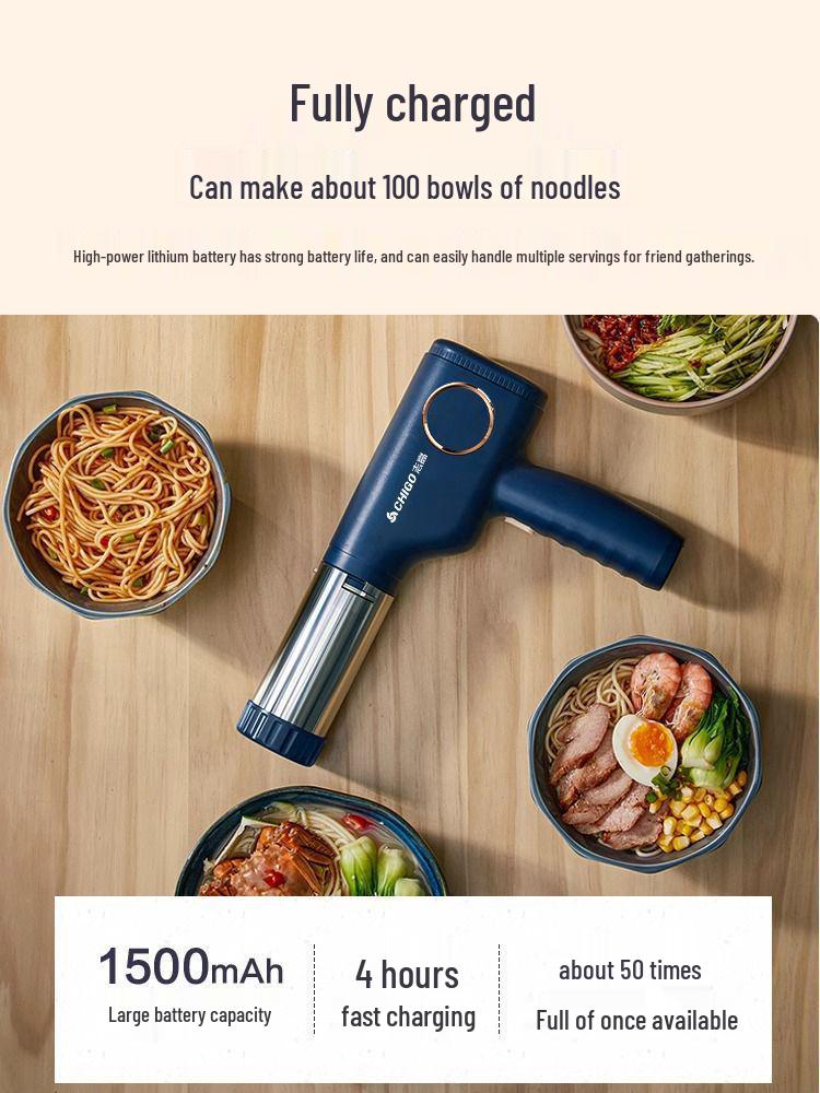 Полностью автоматическая беспроводная электрическая машина для прессования теста и лапши для домашнего и коммерческого использования