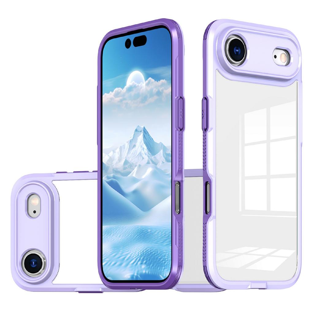 Для iPhone Air Case Ультратонкий ТПУ ПК Прозрачная Задняя Крышка Телефона