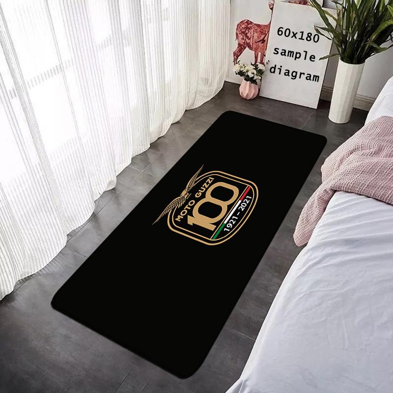 Entrance Doormat Balcony Rugs Moto Guzzi Living Room Carpet Foot Mats Bath Rug Motorcycle Floor Mat Non-slip House Decoration