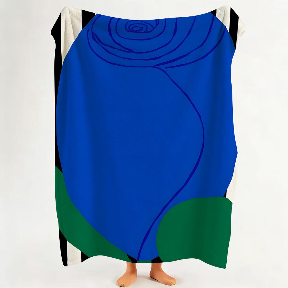 Illustrator A Antti K Kalevi Throw Flannel Throw Blanket Suitable for Sofa Living Room Bedroom