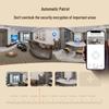Aux Умная камера безопасности для дома 360° с ночным видением, штепсель CN (адаптер в комплекте)