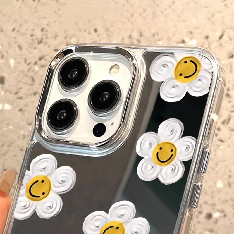 Mobile Phone Cases for iPhone 11 13 XR 15 Pro Max 12 14 Pro Max Case iPhone 16 XS Max Mirror Protective Case Mirror Exquisite Cartoon Waterproof