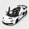 1:18 Lamborghini Aventador SVJ63 Съемная версия-кабриолет Суперкар Сплав Металл Литье под давлением Модель Машина Украшение Орнамент Хобби