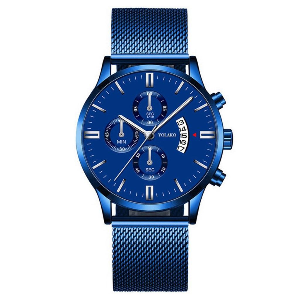 Mens Leather Business Fashion Watch Strap Watch For Gift Giving