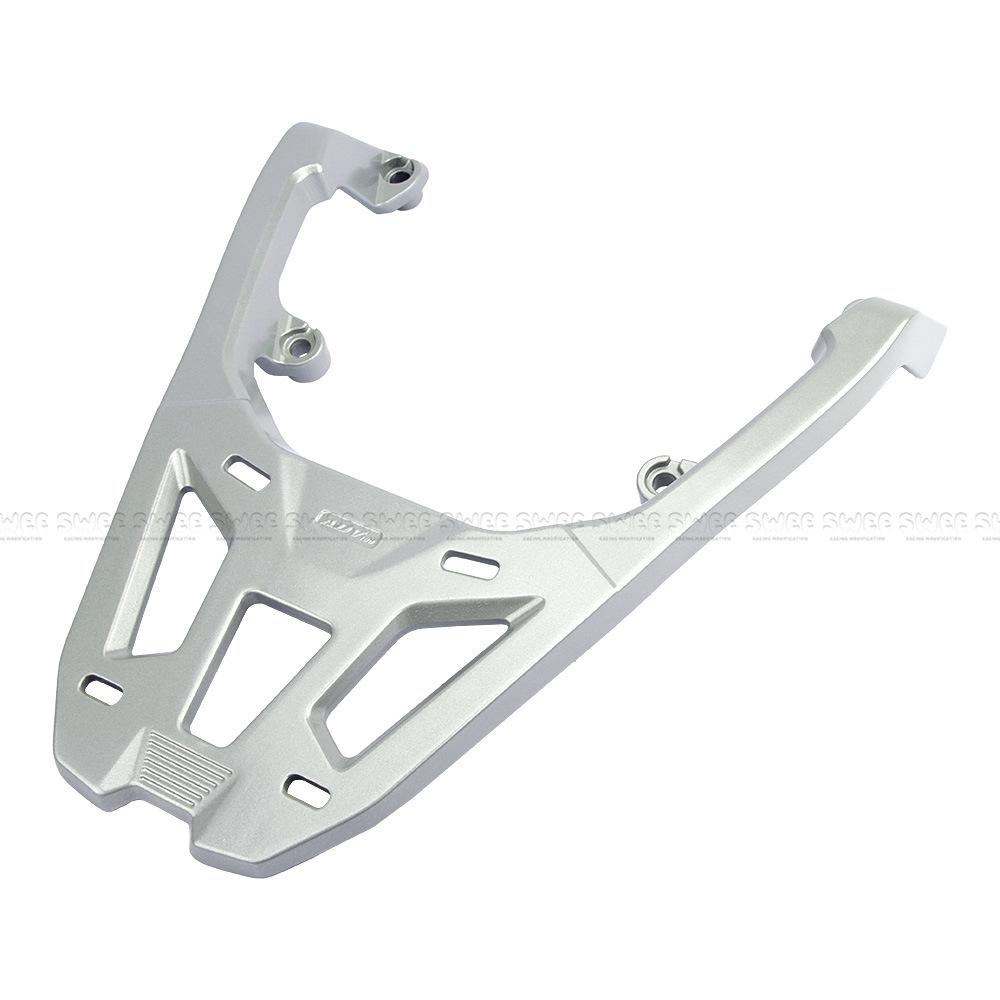 Мотоциклетные аксессуары модифицированный задний багажник для SYM XS150T Полка заднего багажника из алюминиевого сплава Утолщенный алюминиевый кронштейн для кофра