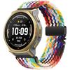 Плетеная нейлоновая петля для ремешка Amazfit T-Rex3 Pro 44 мм 48 мм Браслет с парашютной пряжкой для Balance 2-1/Helio/Active 2/Bip 6-5