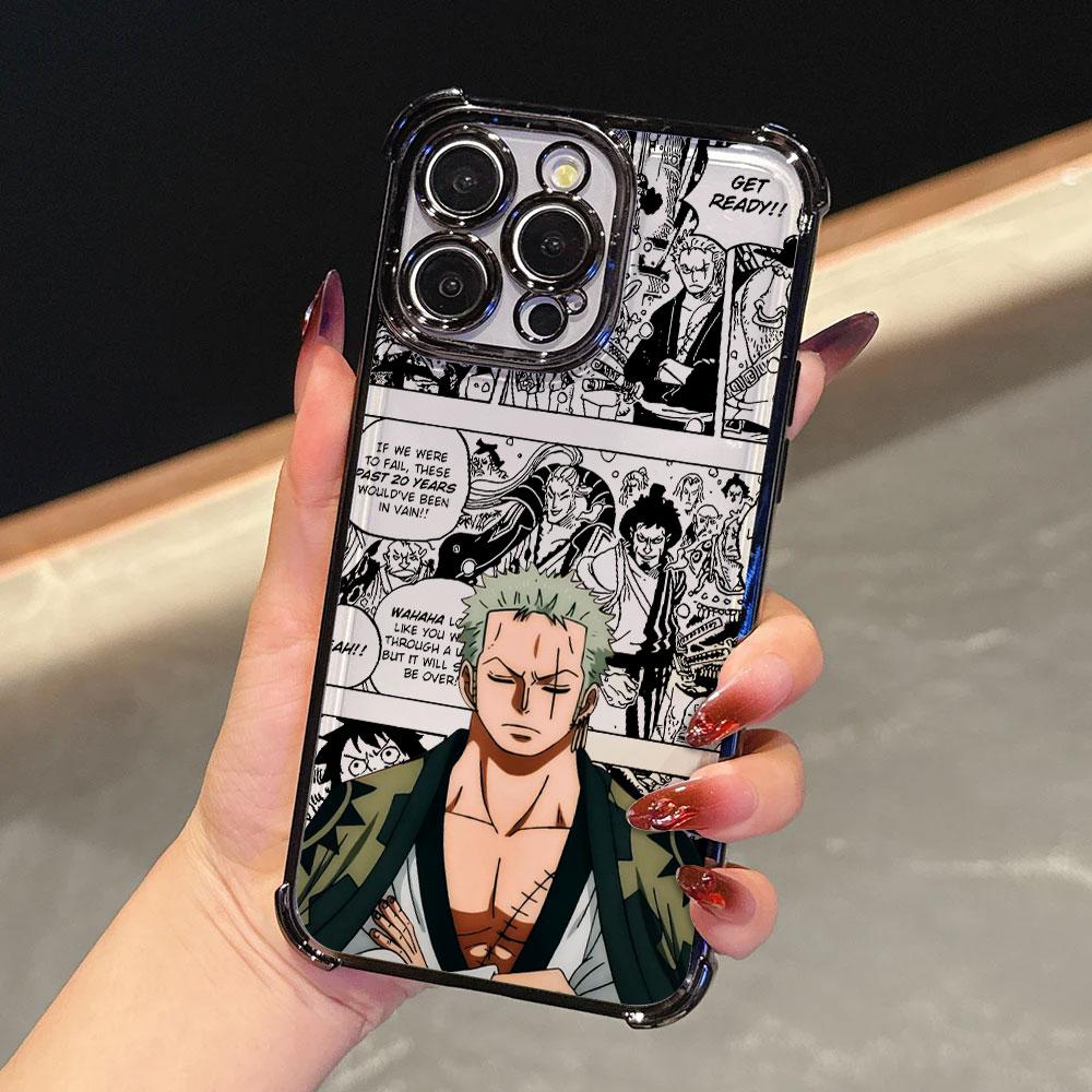 Аниме O-One Pieces Шанкс Мягкий Чехол Для iPhone 17 Pro 16 15 14 13 12 11 Pro Max Чехол 17 Plus 17E 16E 17Air Силиконовый Чехол для Телефона
