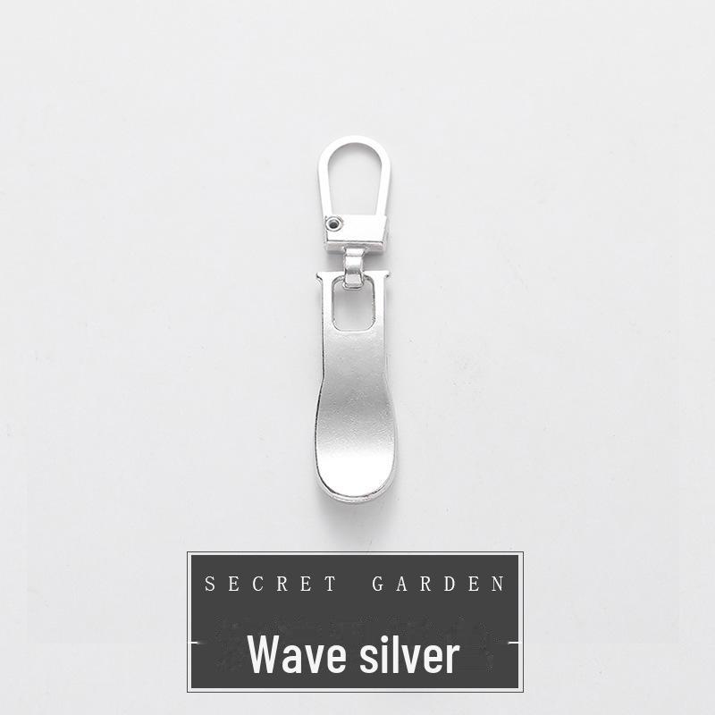 Detachable Metal Zipper Puller for Repairing Down Jackets, Bags, Shoes & More