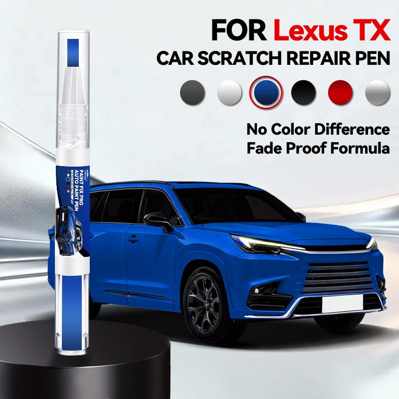 Car Paint Repair Pen For Lexus TX Paint Scratch Repair Accessories Silver 1J7 Gray 1L1 Red 3R1 White 089 Blue Caviar 223