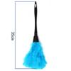 New Portable Anti-static Home Cleaning Plastic Handle Turkey Feather Duster Cleaner