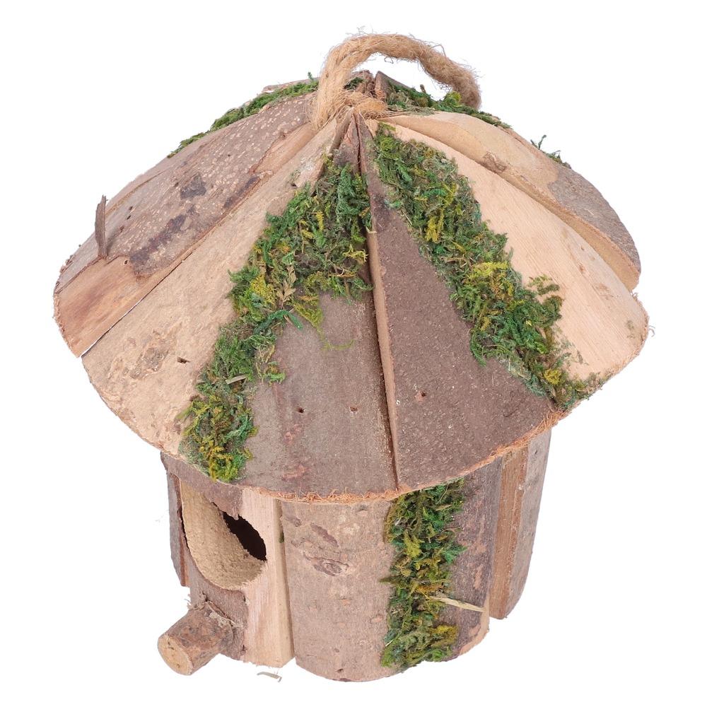 Wood Wooden Birdhouse Exquisite Design Garden Birdhouse Handcrafted Small Birdhouse Backyard