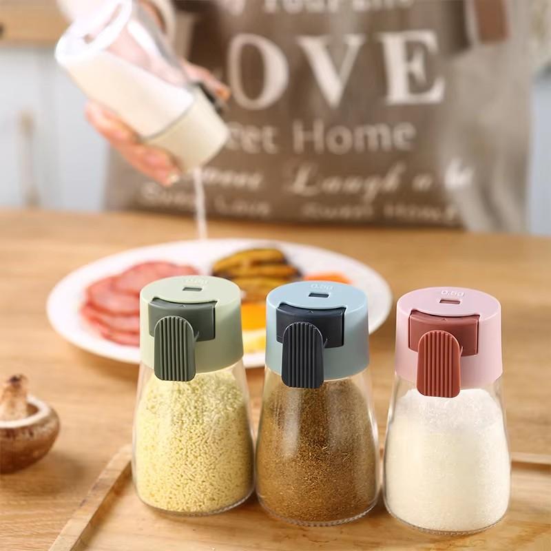 Мерная бутылка для приправ, прочный и безопасный шейкер для специй, прозрачная герметичная солонка, точный контроль, здоровое потребление, кухонные гаджеты