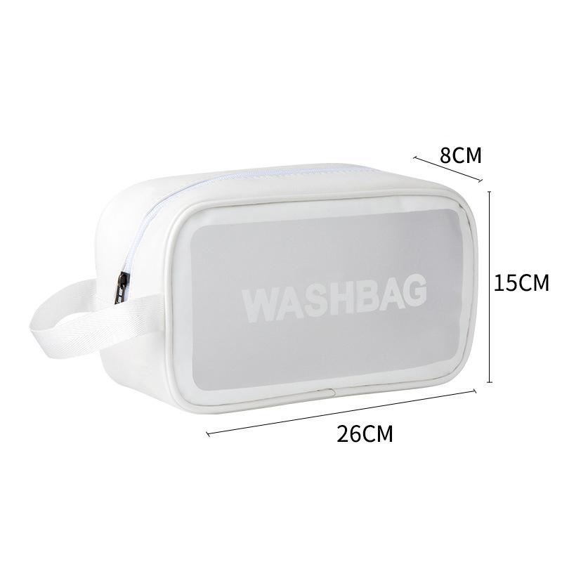 Women Makeup Bag Transparent PVC Cosmetic Bag Travel Make Up Case Wash Bag Large Capacity Toiletry Organizer Pouch